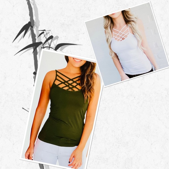 Brand New Classy Fashion Closet Tank Blouse - Picture 2 of 5